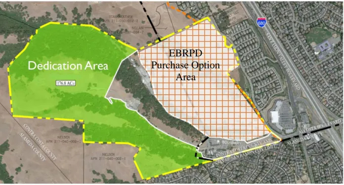 Figure 10: EBRPD Purchase Option Area  FISCAL ANALYSIS 