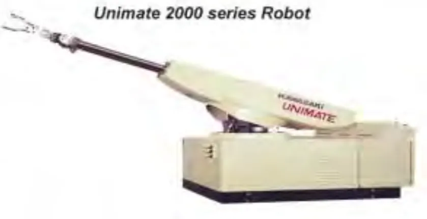 Figure 2.2: UNIMATE Polar configuration robot (Source: Robotics Bible, 2011) 