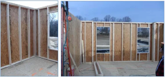 Figure 2. Advanced wall framing 