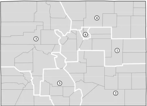 Figure 4.  CDOT Transportation Regions 