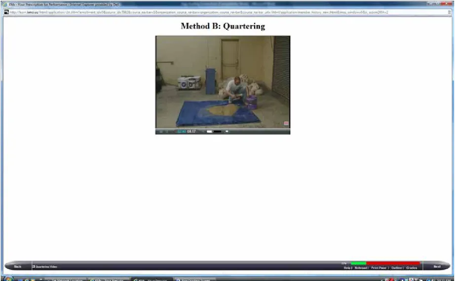 Figure A-7.  Gradation course video streaming example. 