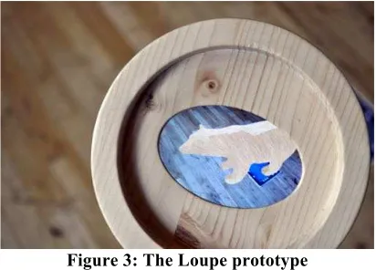 Figure 3: The Loupe prototype 