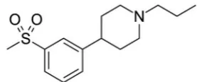 Figure 1 Pridopidine molecule. 
