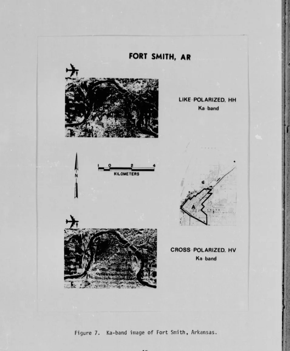 Figure 7. Ka-band image of Fort Smith, Arkansas.