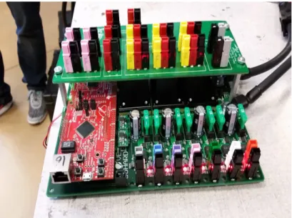 Figure 5: The Power Board with Its Seven Motor Buses and Four Specialized Buses  