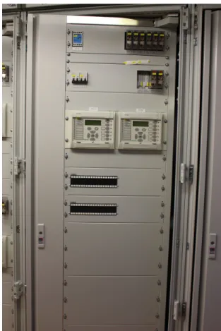 Figure 11: Excerpt from VDE technical specification  for test interfaces for protection, showing  configuration “C14”, with electrical setup at the 
