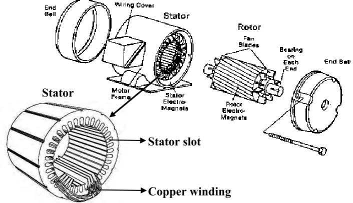 Figure 2.3: Wound rotor 
