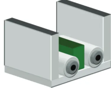 Figure 2: Laying cables outside buildings  Caution – Cable 
