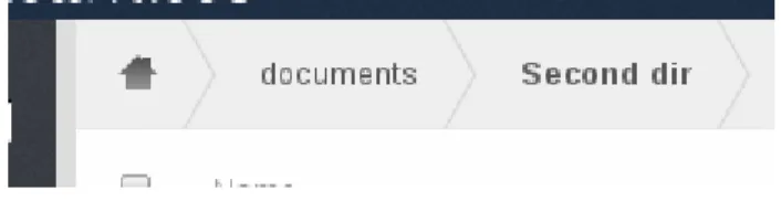 Figure 4.1: Navigation bar