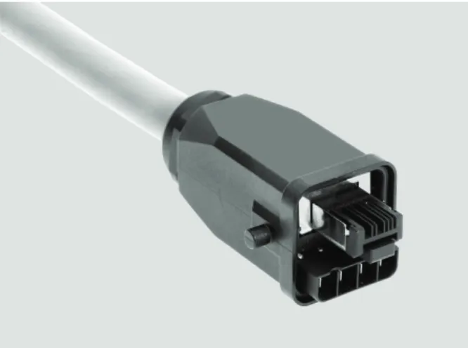 Figure 8.2.4-1: Picture of a Hybrid Plug Connector 