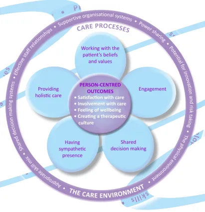 Figure 1: Person-centred nursing framework (McCormack and McCance, 2010)