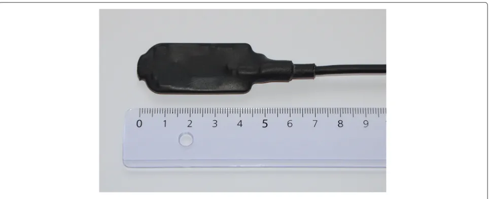 Figure 1 Inertial measurement unit (IMU) of the CUELA system.