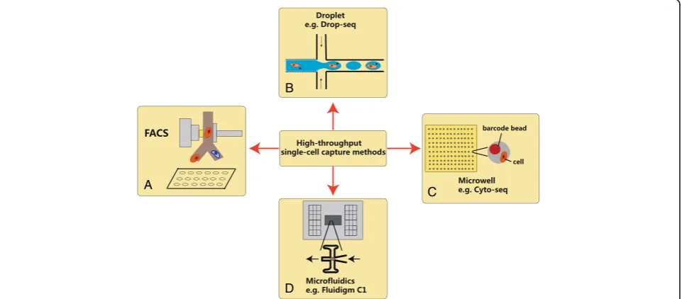 Table 2 The advances of single-cell capture methods