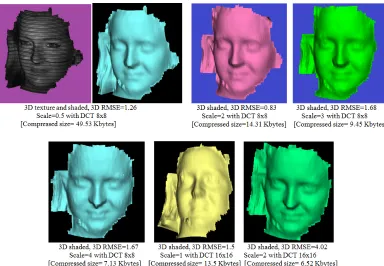 Table 6, FMS time execution for Decompressed image Face3 