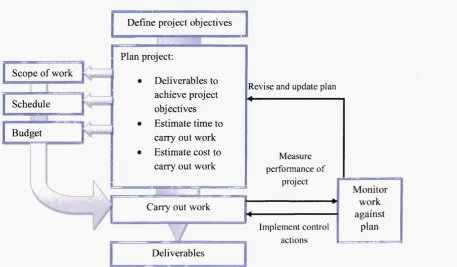 Figure 5-4: Standard Project Control Processes (Harpum, 2010)