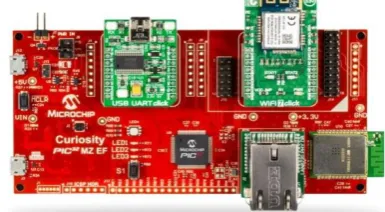 Fig.7: Digi XBee IEEE 802.15.4 form factor compatible radio  modules 