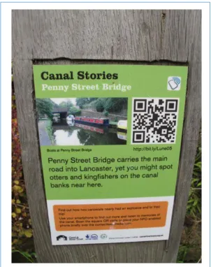 Figure 4 - Lune Valley Aqueduct Trail Marker 