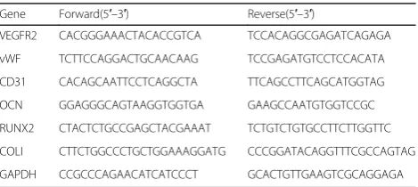Table 1 List of primer sequences used in this study