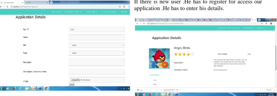 Fig. 4.5. New User Sign up 