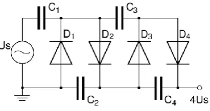 Figure 2.3 Voltage multiplier 