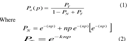 table, it is observed that the new system requires lesser sample size and it‟s shown to be more efficient than the existing one