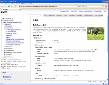 Figure 1 Article screen 
