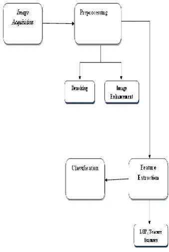 Figure 3: Block Diagram of Detection of Retinal Disease using local binary patterns  