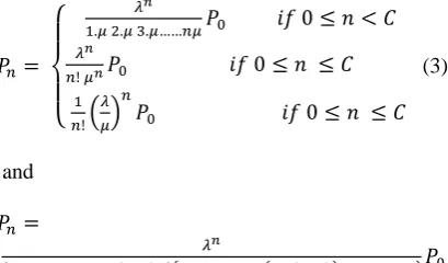 Figure 1: Queuing Model for Single-Queue with  Multiple Parallel Servers 