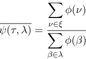 Table 1: Weights assigned to the relevant grammati-cal categories.