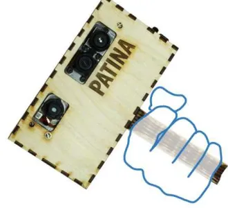 Figure 3: Our prototype personal 3D scanning device 