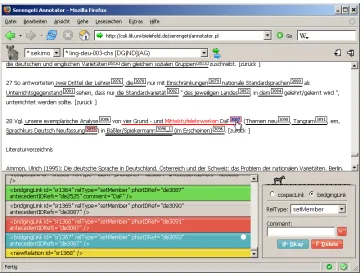 Figure 2: Serengeti’s User Interface. Screenshots of Serengeti Version 0.7.1