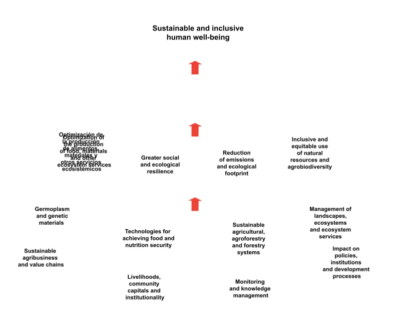 Figure 2. Alignment of the components of CATIE’s strategic plan