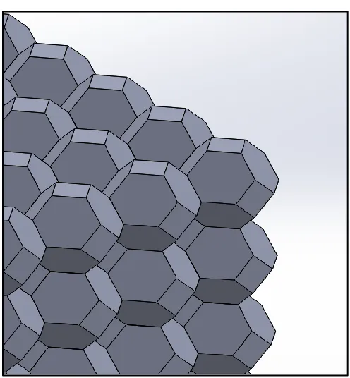 Figure 1.3: Kelvin unit structure 