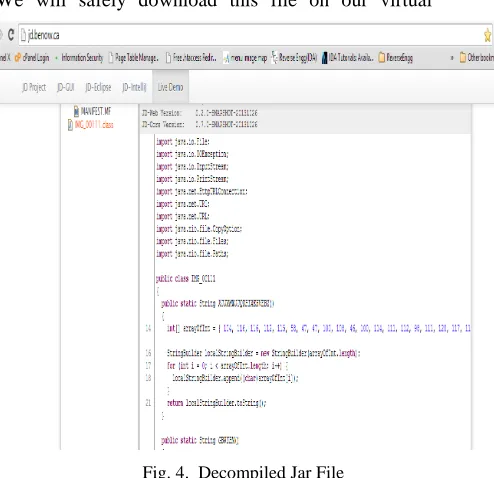 Fig. 3.   JAR file inside Zipped folder  