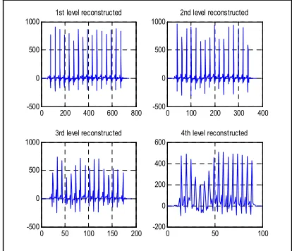 Figure 10  Reconstructed Signal in different Scale  