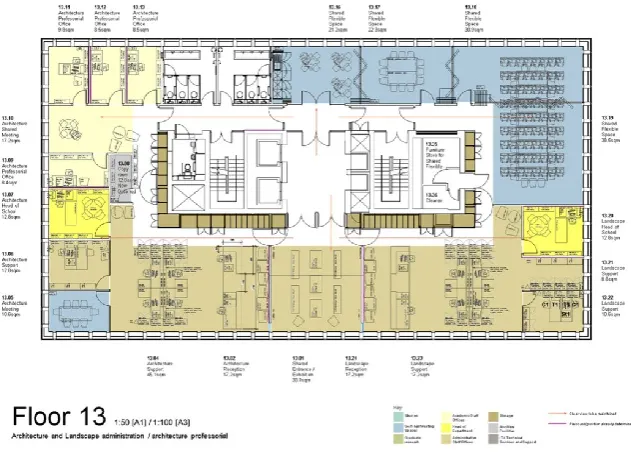 Figure 4 A ‘Corridors of Power’ workspace in current academia. 