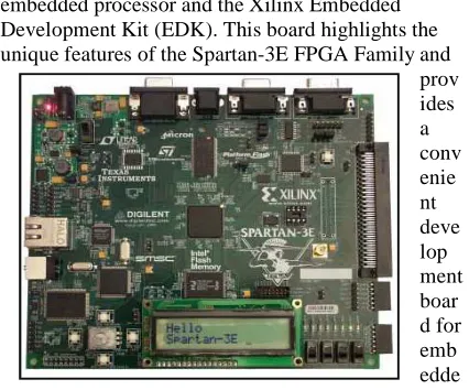FIGURE 2. SPARTAN. SPARTAN-3E BOARD    