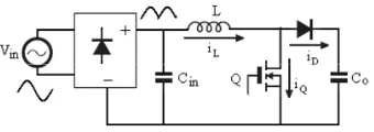 Figure 1. Boost PFC converter. 