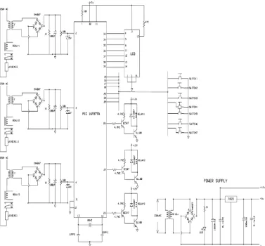 Fig. 4. Overall circuit of the protection system 