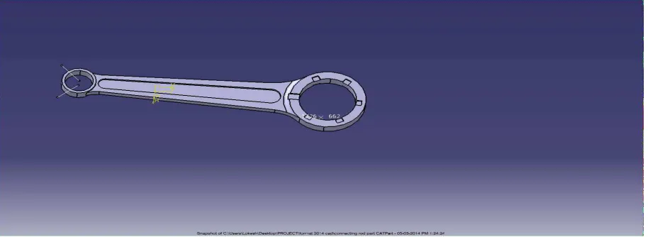 Fig 2: General view connecting rod