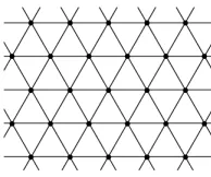 Figure 1: Virtual triangular grid