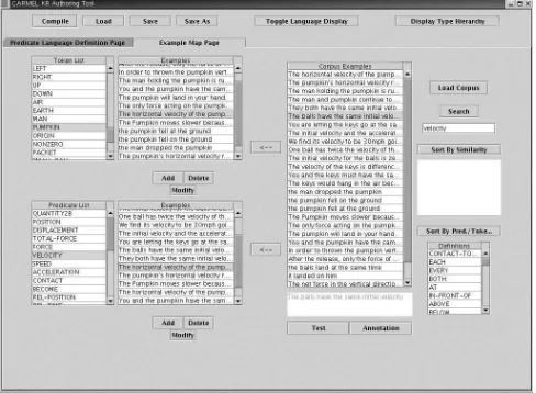 Figure 3: Predicate Language Deﬁnition Page
