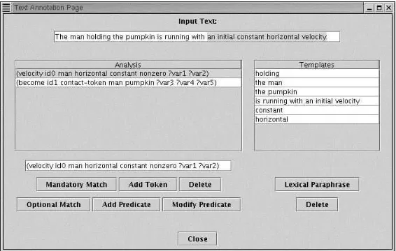 Figure 5: Text Annotation Page Page