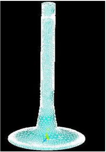 Figure 3: First mode of vibration with possible deformation 