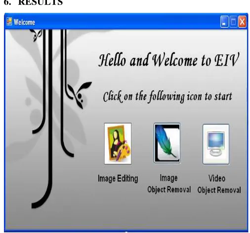 Fig. 6. Graphical user interface 