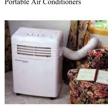 Figure 2.2: Portable Air Conditioner 