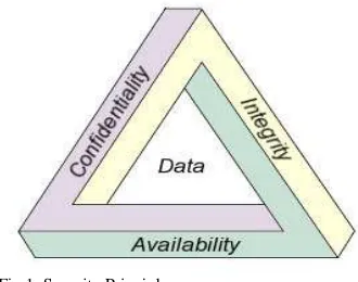 Fig 1. Security Principles  