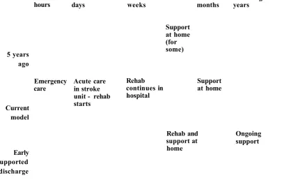 Fig 1-2: Stroke Care Pathway (CQC 2011 p.9).