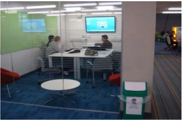 Figure 9 Team space for students in a modern learning centre (Location withheld for review) 