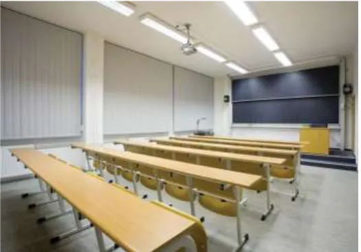 Figure 2 New, but essentially sterile, pedagogic space favoured by ‘efficiency’ guidelines 
